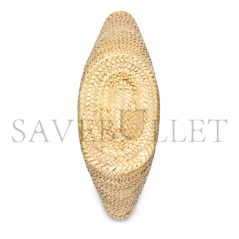 G*u*i small straw tote with G*u*i logo 779524 (26*22.5*18cm)